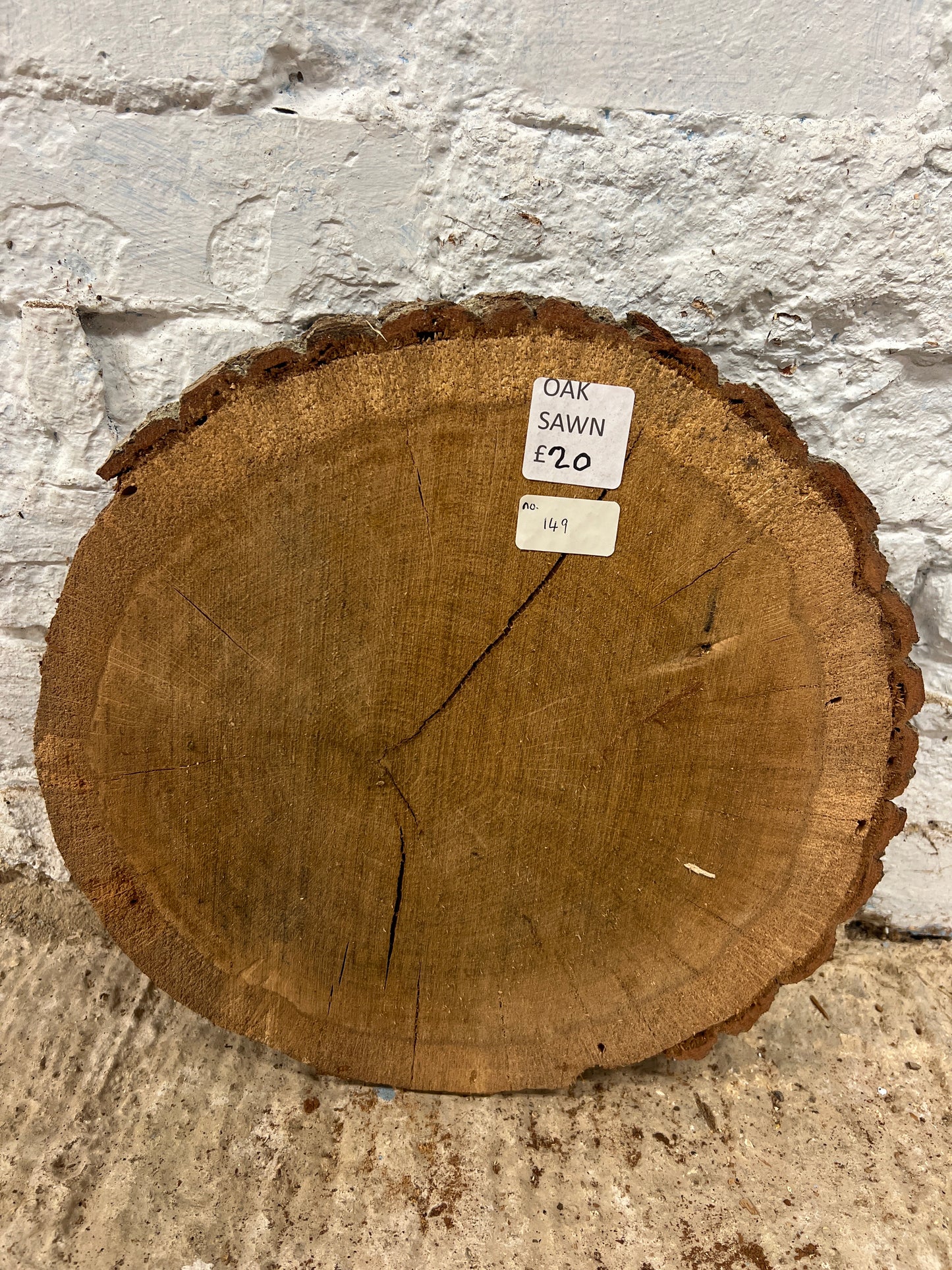 Oak No 149 - 340x350x50mm Sawn