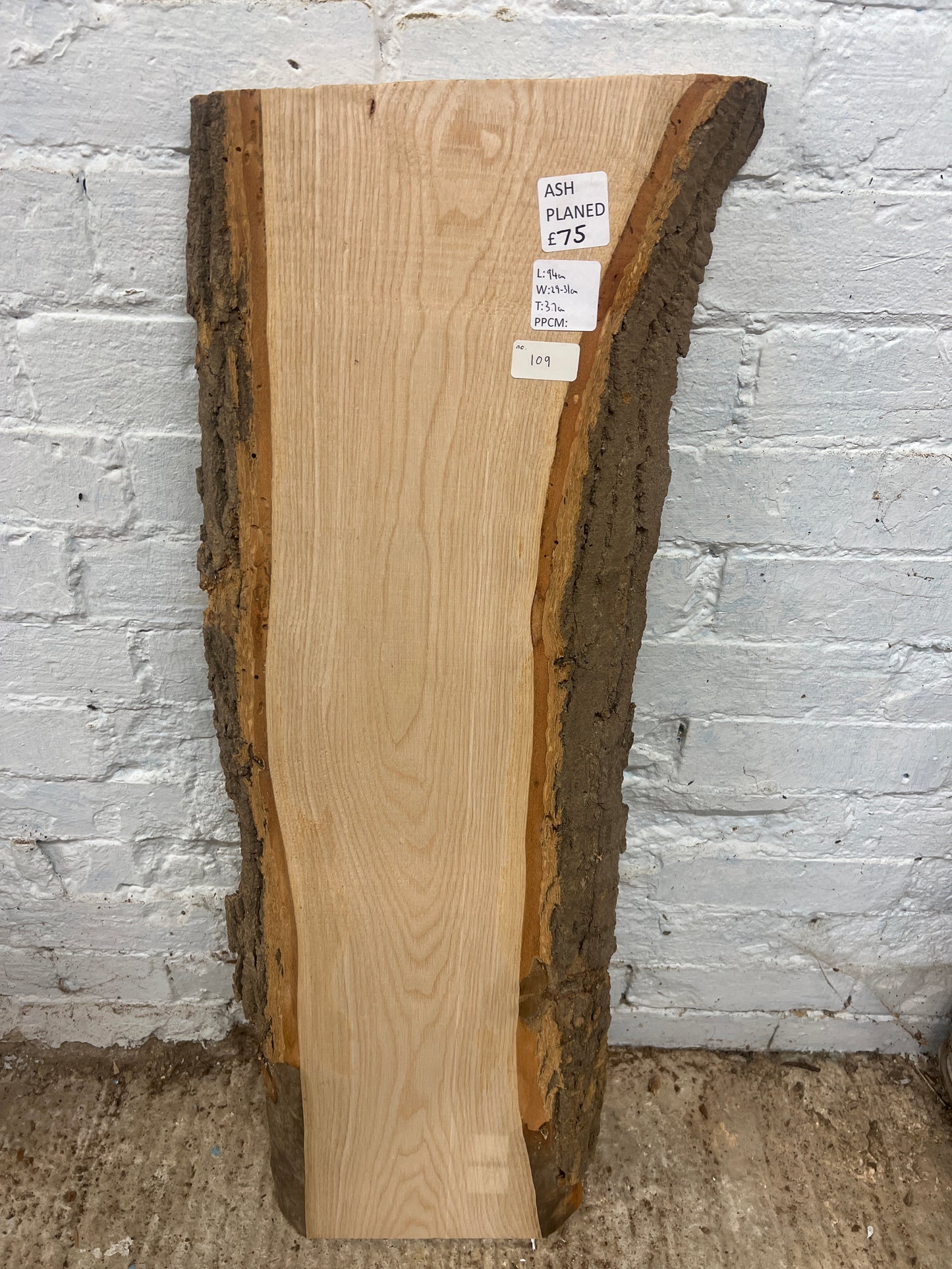 Ash No 109 - 940x290-310x37mm Planed