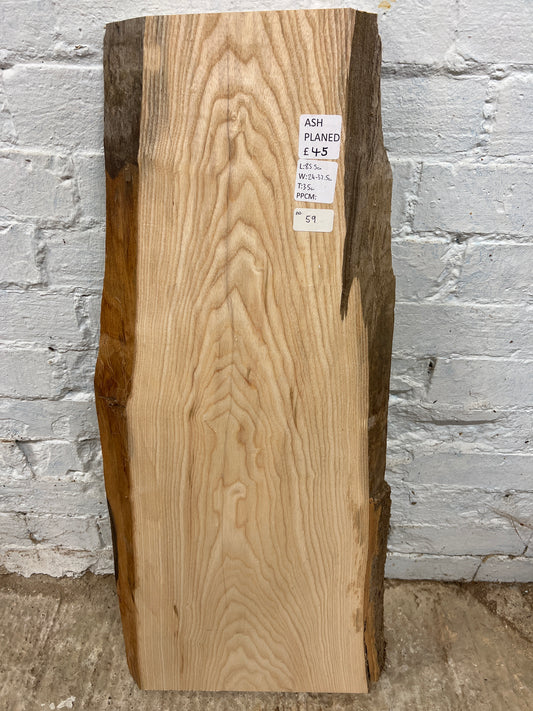 Ash No 59 - 855x240-375x35mm Planed