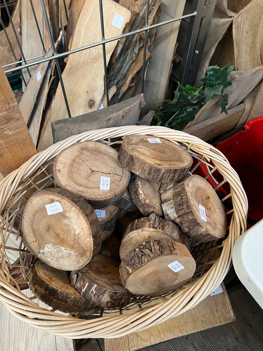 Elm Rounds - Sawn