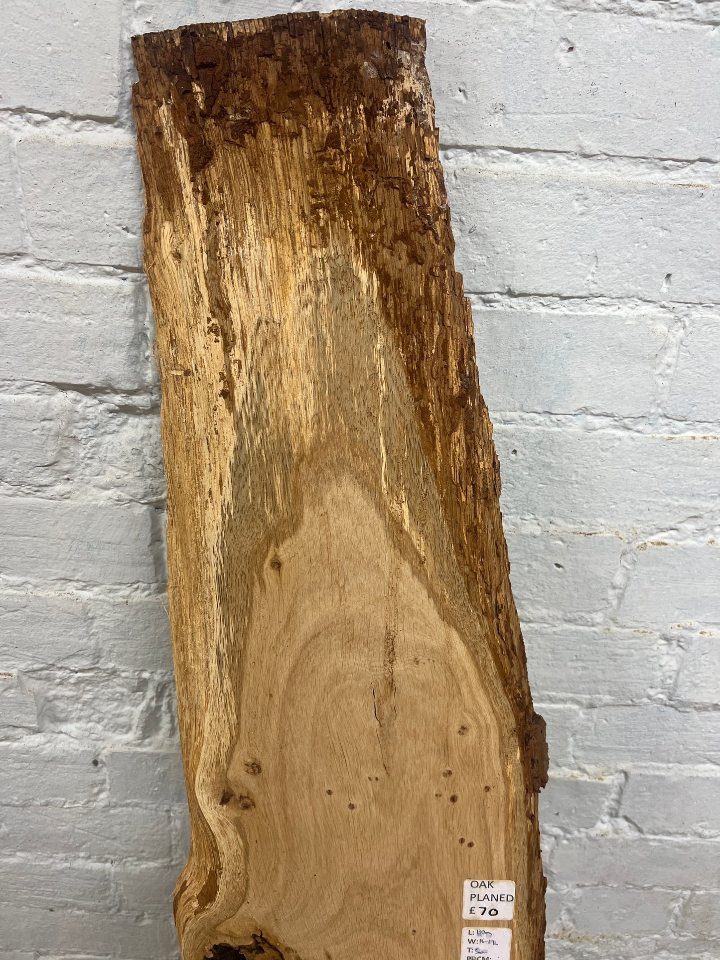 Oak No 188 - 1300x160-290x30mm Planed