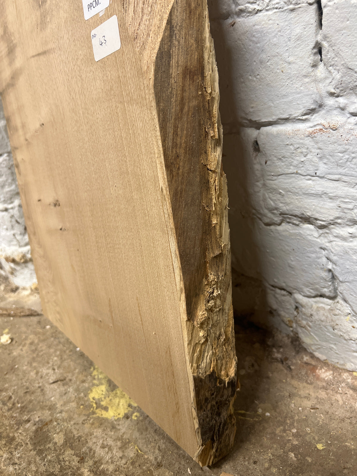 Chestnut No 43 - 440x300-350x40mm Planed