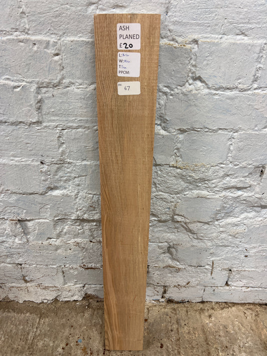 Ash No 67 - 765x100x30mm Planed