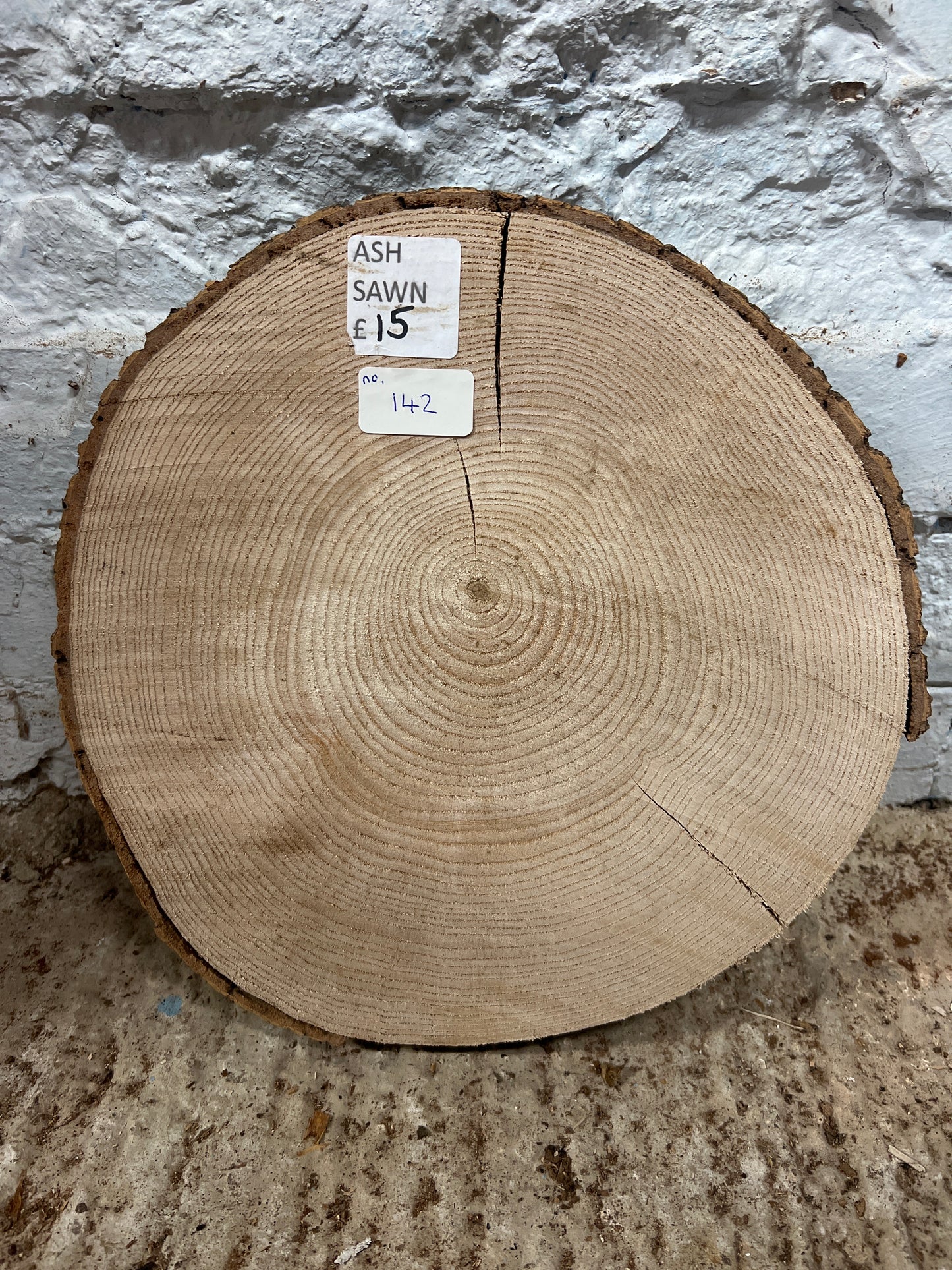 Ash No 142 - 300x300x45mm Sawn