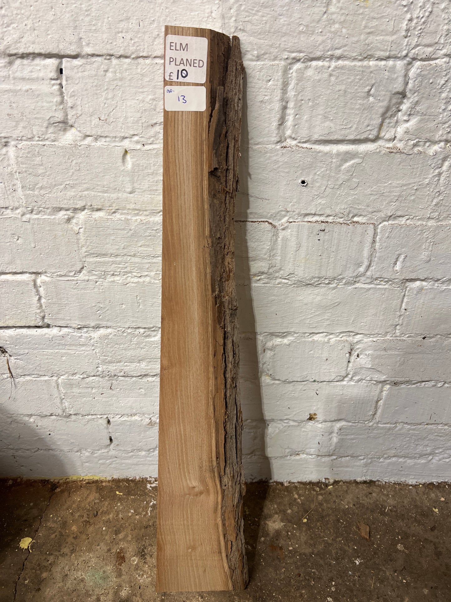 Elm No 13 - 680x60-120x30mm Planed