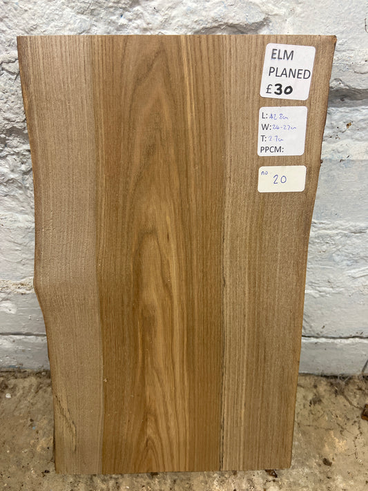 Elm No 20 - 428x240-270x27mm Planed