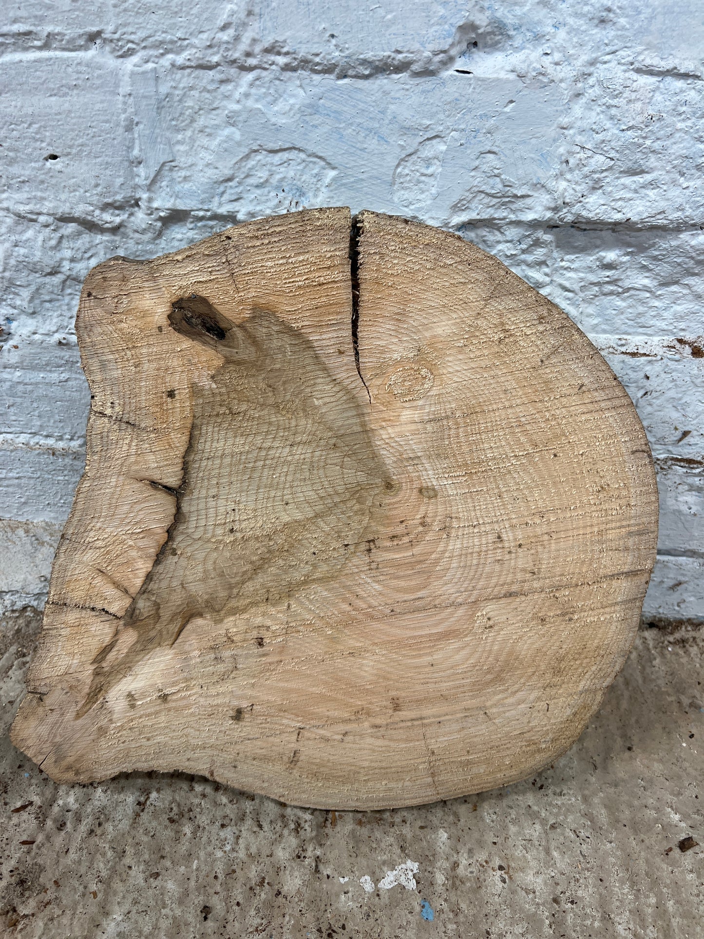 Ash No 150 - 360x340x30mm Sawn