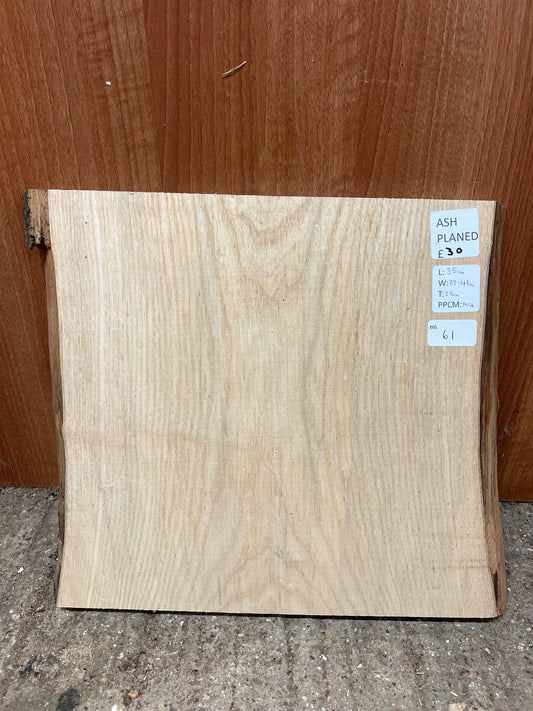Ash No 61 - 350x390-410x35mm Planed