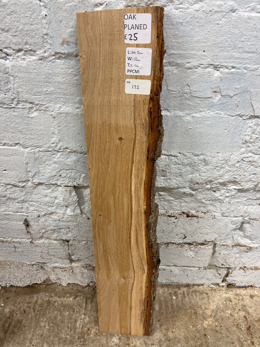 Oak No 172 - 645x120x25mm Planed
