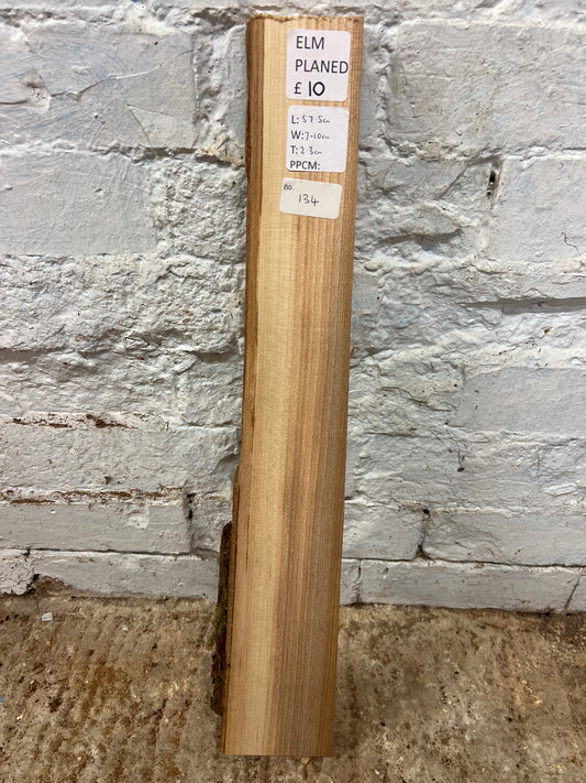 Elm No 134 - 575x70-100x23mm Planed