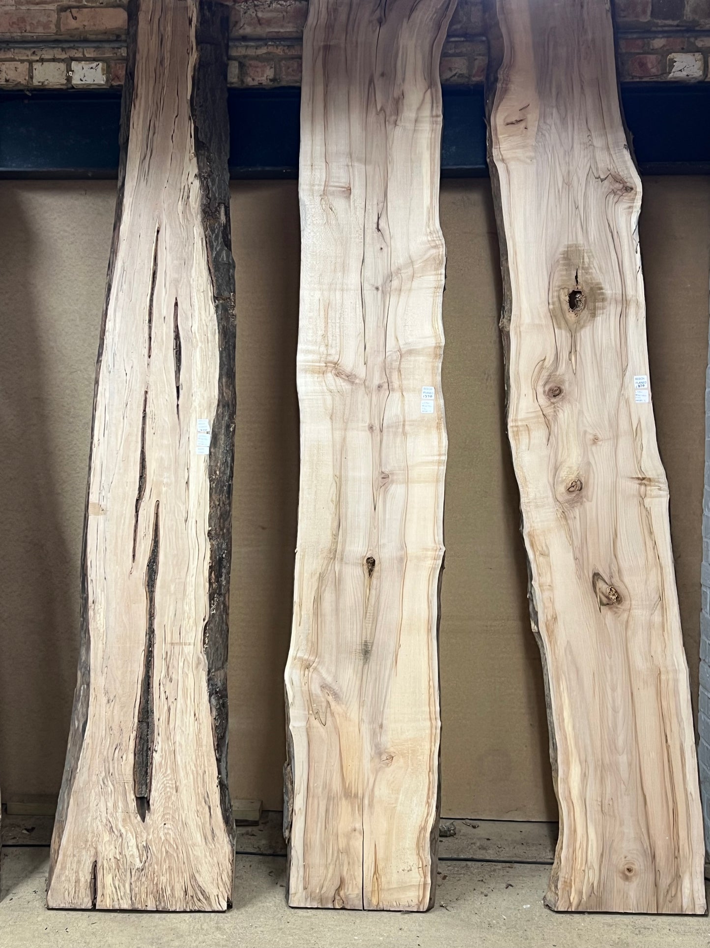 Planed Beech Boards - 2500mm+