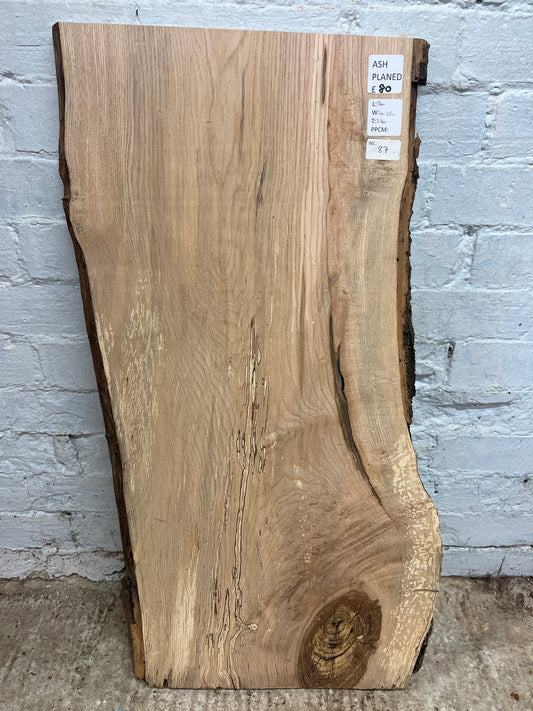 Ash No 87 - 860x400-450x34mm Planed