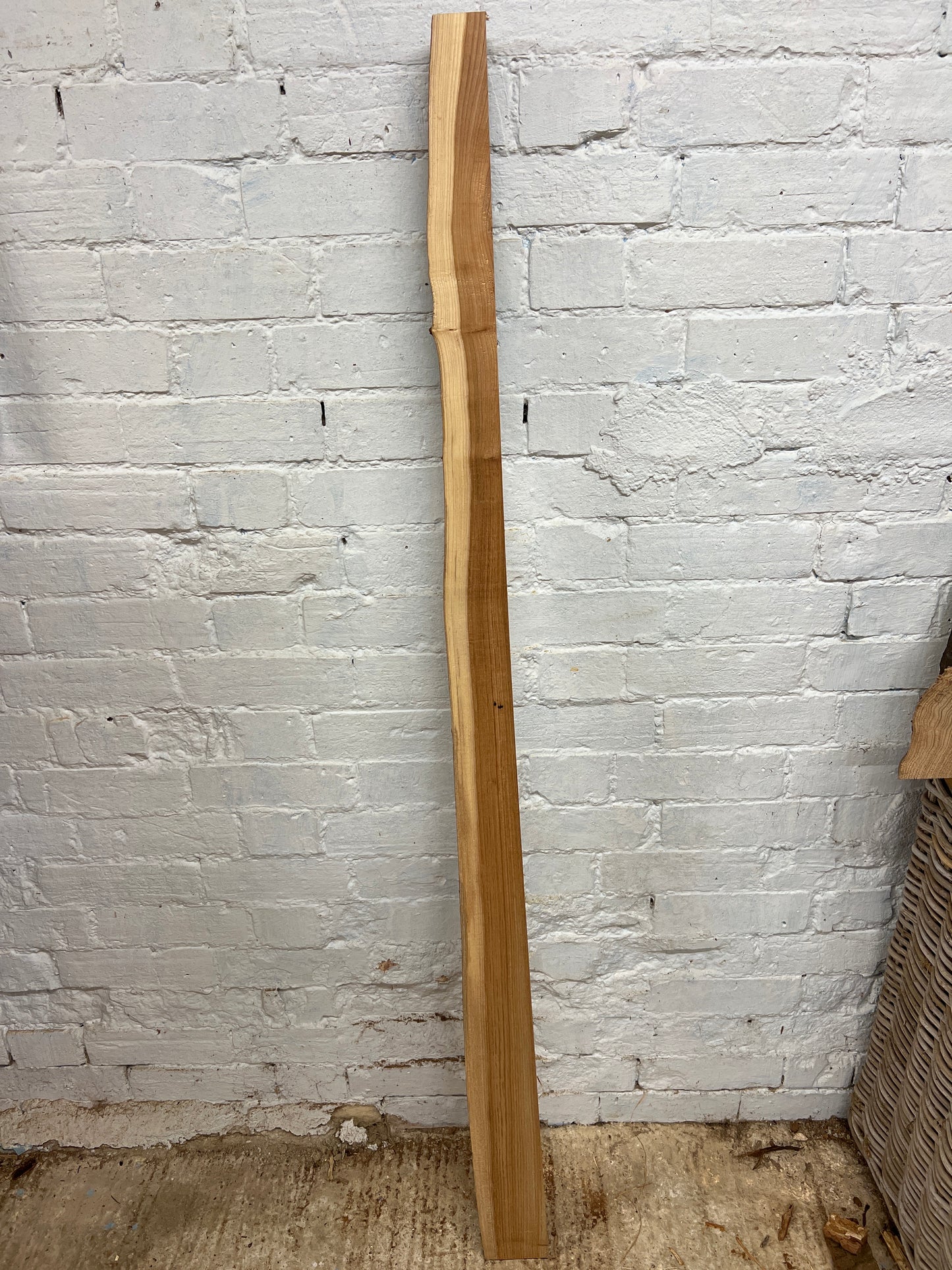 Elm No 227 - 1580x50-100x28mm Planed
