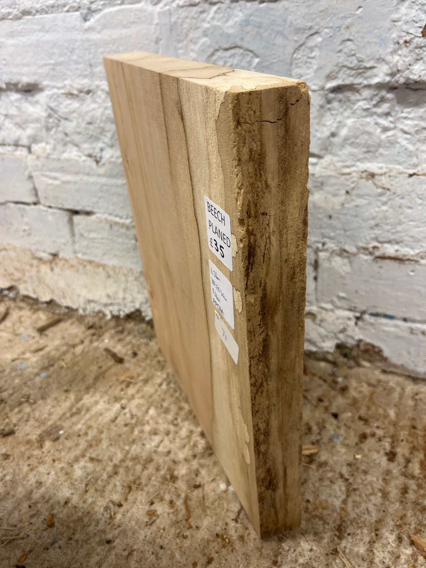 Beech No 71 - 360x290-300x40mm Planed