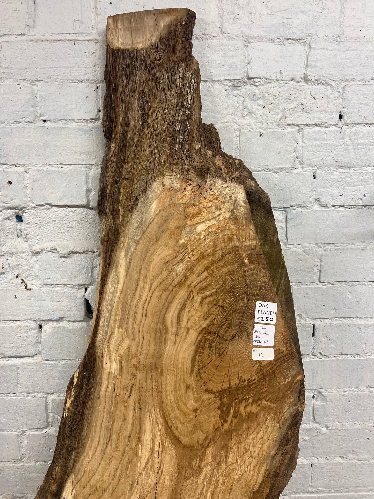 Oak No 12 - 1830x320-480x60mm Planed