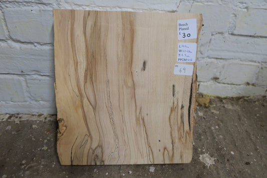 Beech No 69 - 315x270-280x49mm Planed