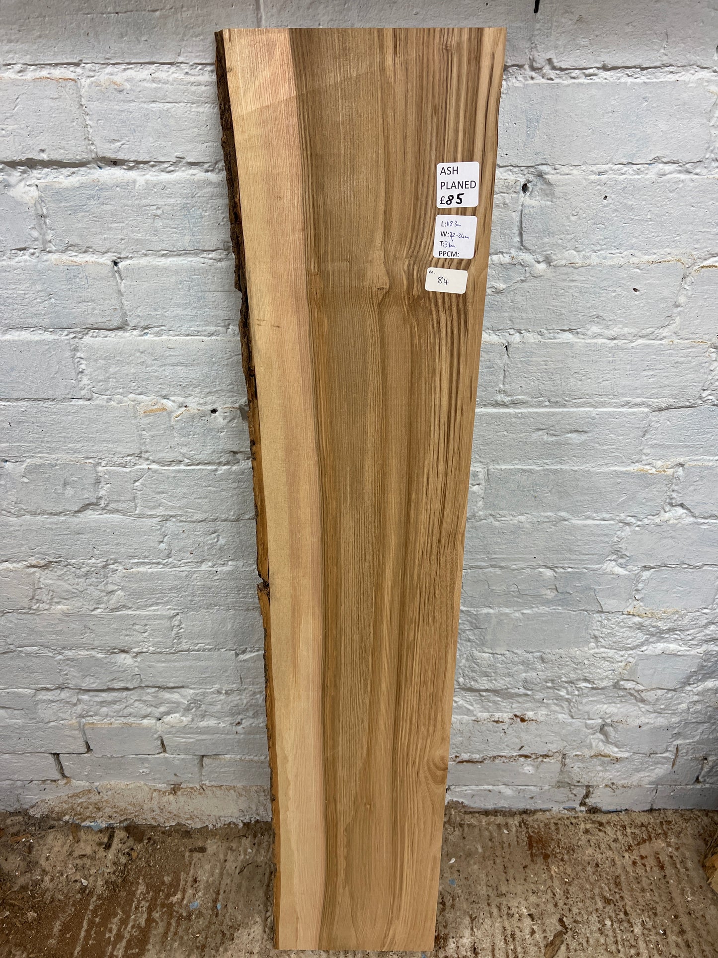 Ash No 84 - 1183x220-240x36mm Planed