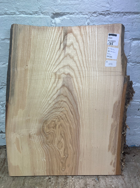 Ash No 102 - 546x380-450x30mm Planed