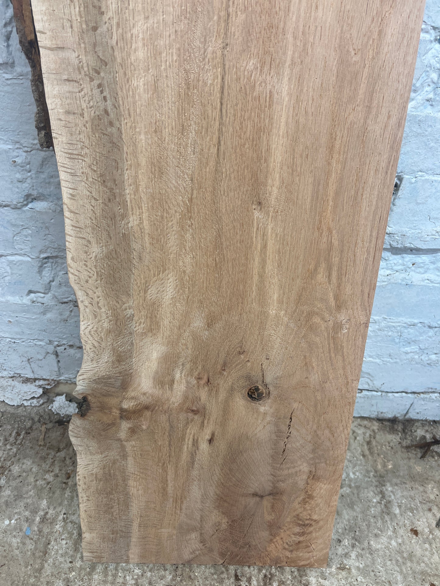 Holm Oak No 21 - 1170x310-340x35mm Planed