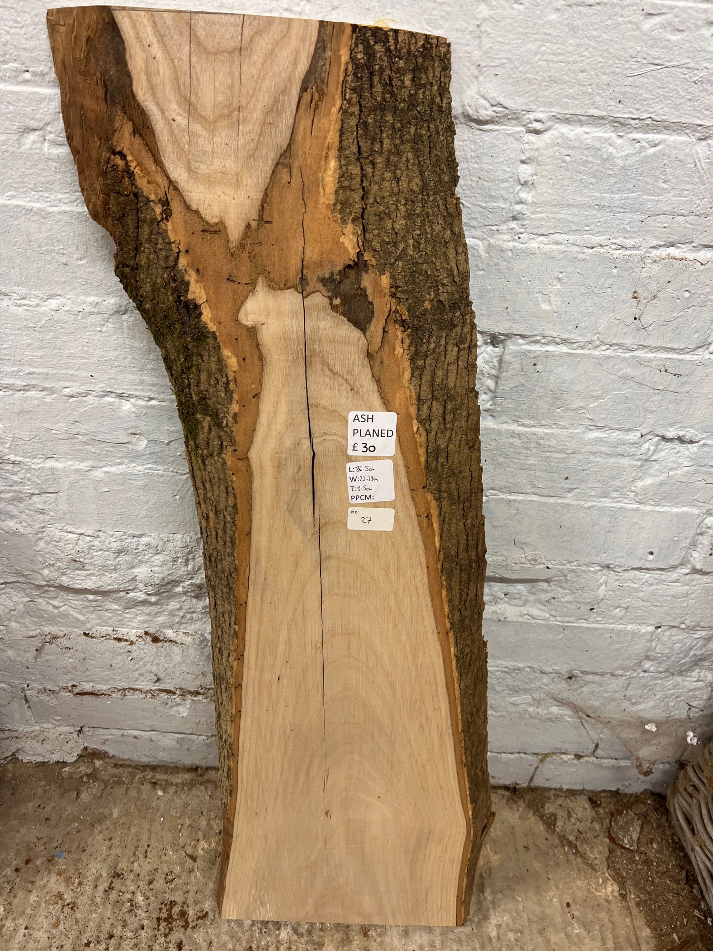 Ash No 27 - 865x230-290x35mm Planed
