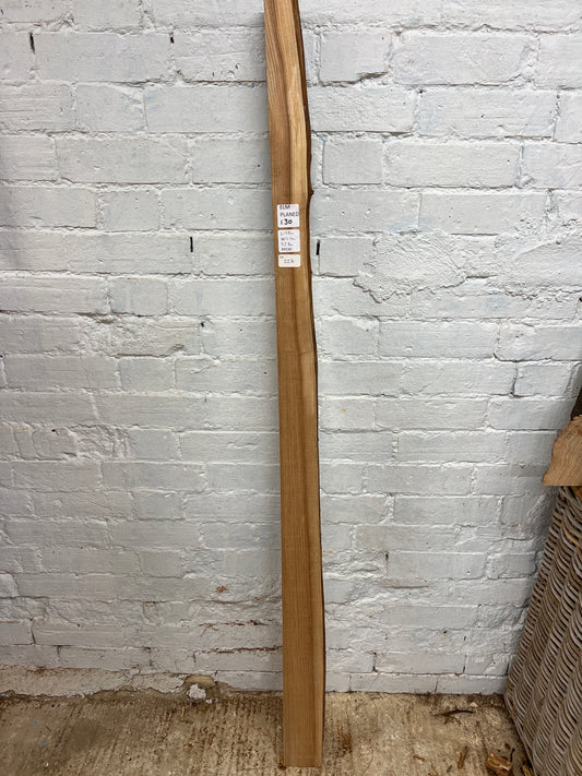 Elm No 227 - 1580x50-100x28mm Planed