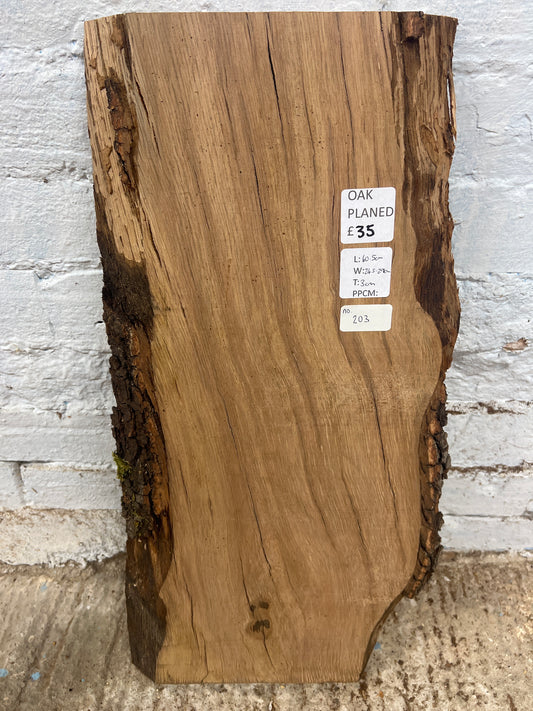Oak No 203 - 605x245-290x30mm Planed