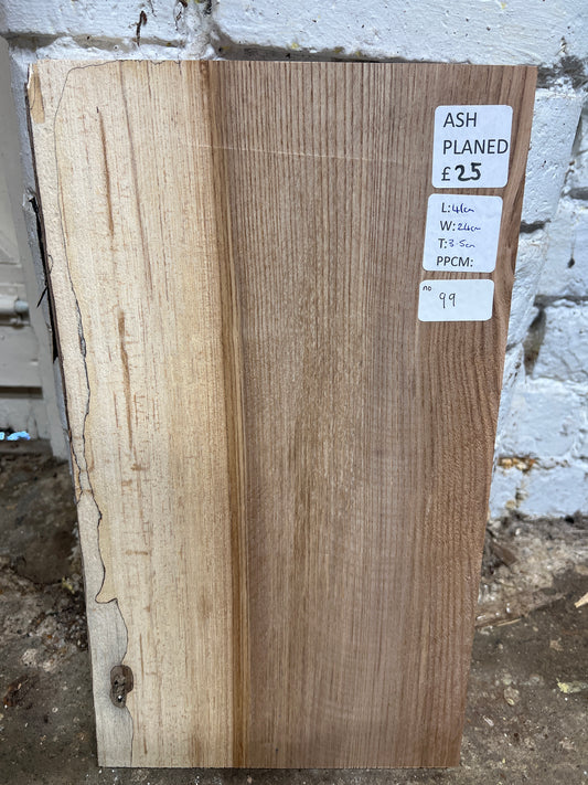 Ash No 99 - 410x240x35mm Planed