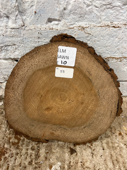 Elm No 88 - 270x240x45mm Sawn