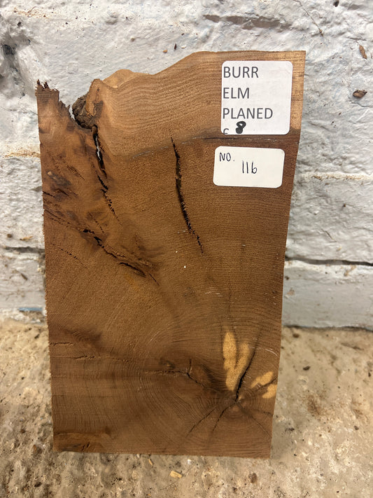 Elm No 116 - 240x140x20mm Sawn