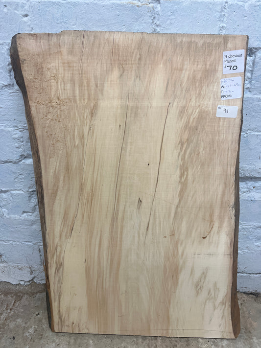 Horse Chestnut No 91 - 667x435-490x43mm Planed