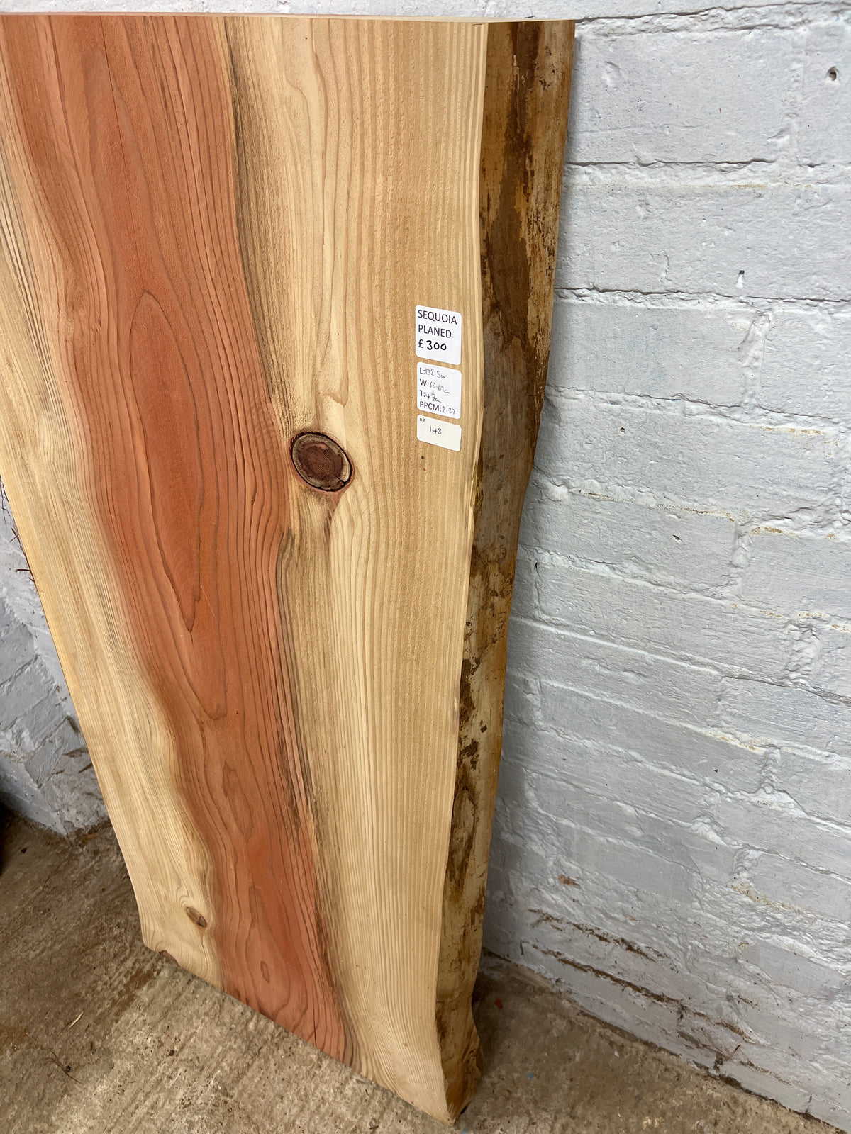 Sequoia No 148 - 1325x630-670-47mm Planed