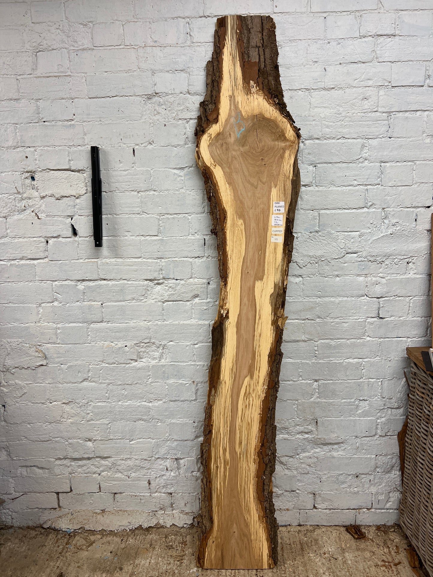 Oak No 113 - 1940x190-360x30mm Planed