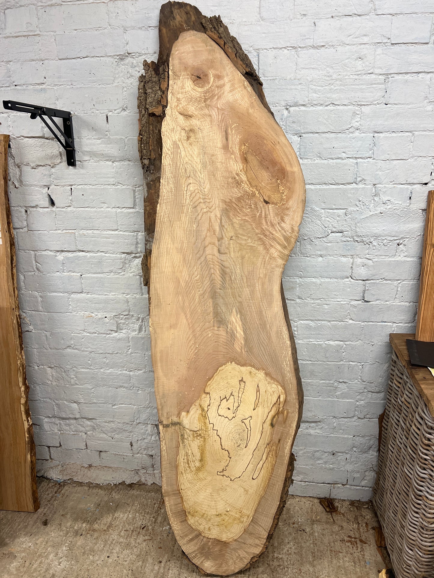 Ash No 35 - 1880x300-500x50mm Planed