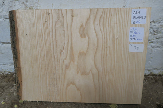 Ash No 78- 250x360-370x35mm Planed