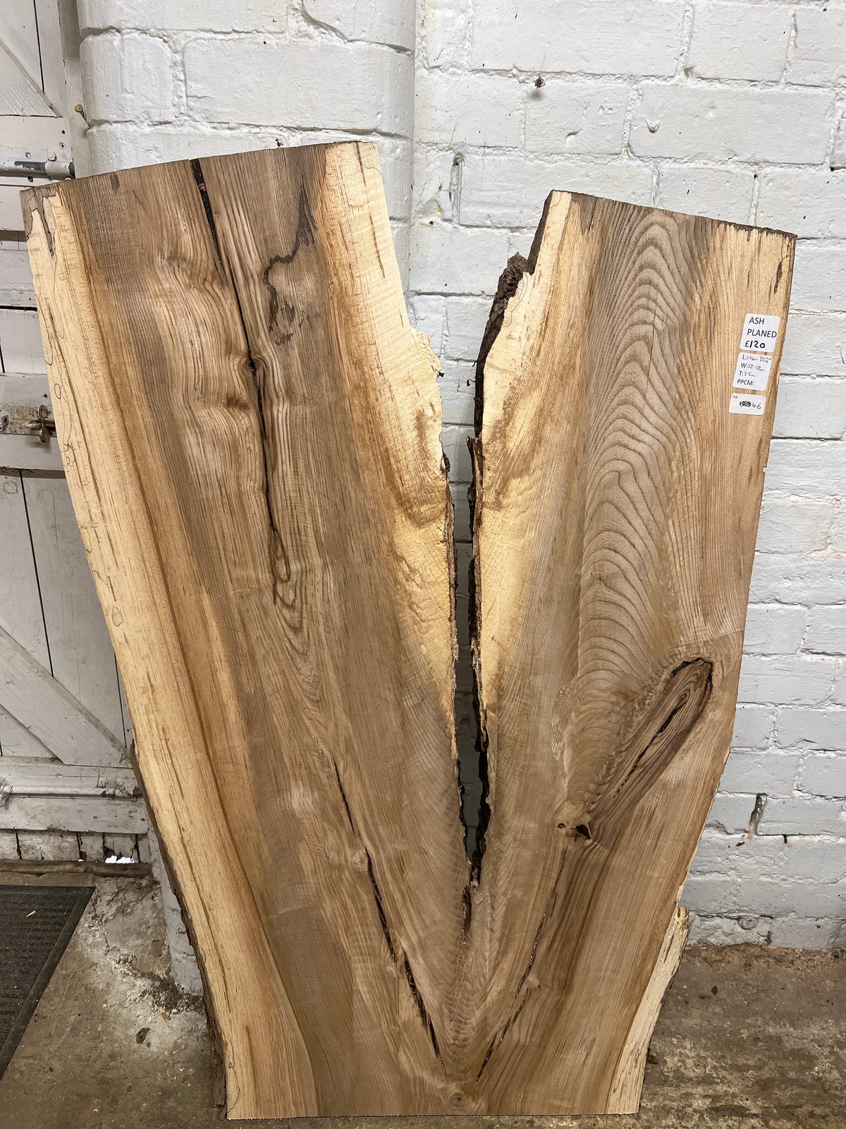 Ash No 46 - 1140x580-780x35mm Planed