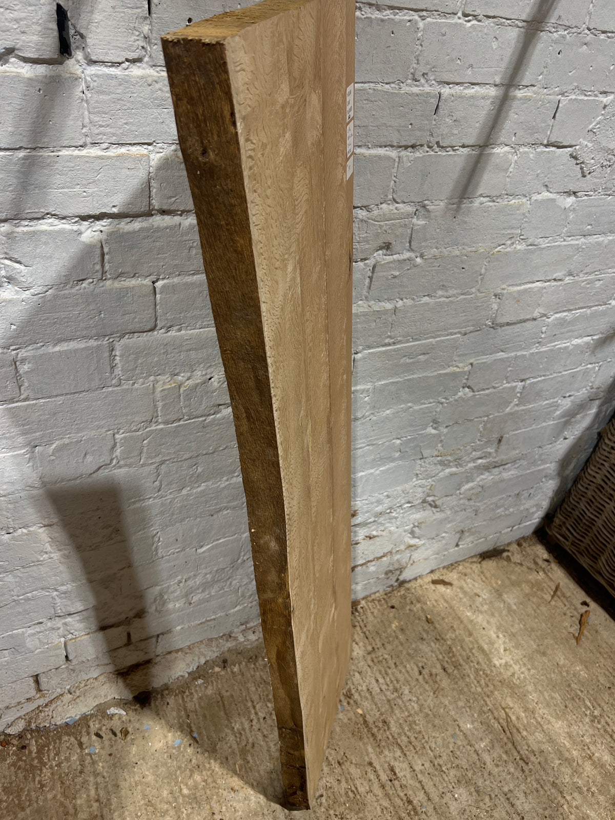Holm Oak No 38 - 1310x360-385x45mm Planed