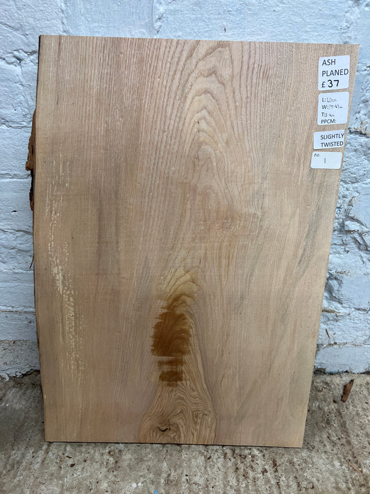 Ash No 1 - 600x390-430x34mm Planed