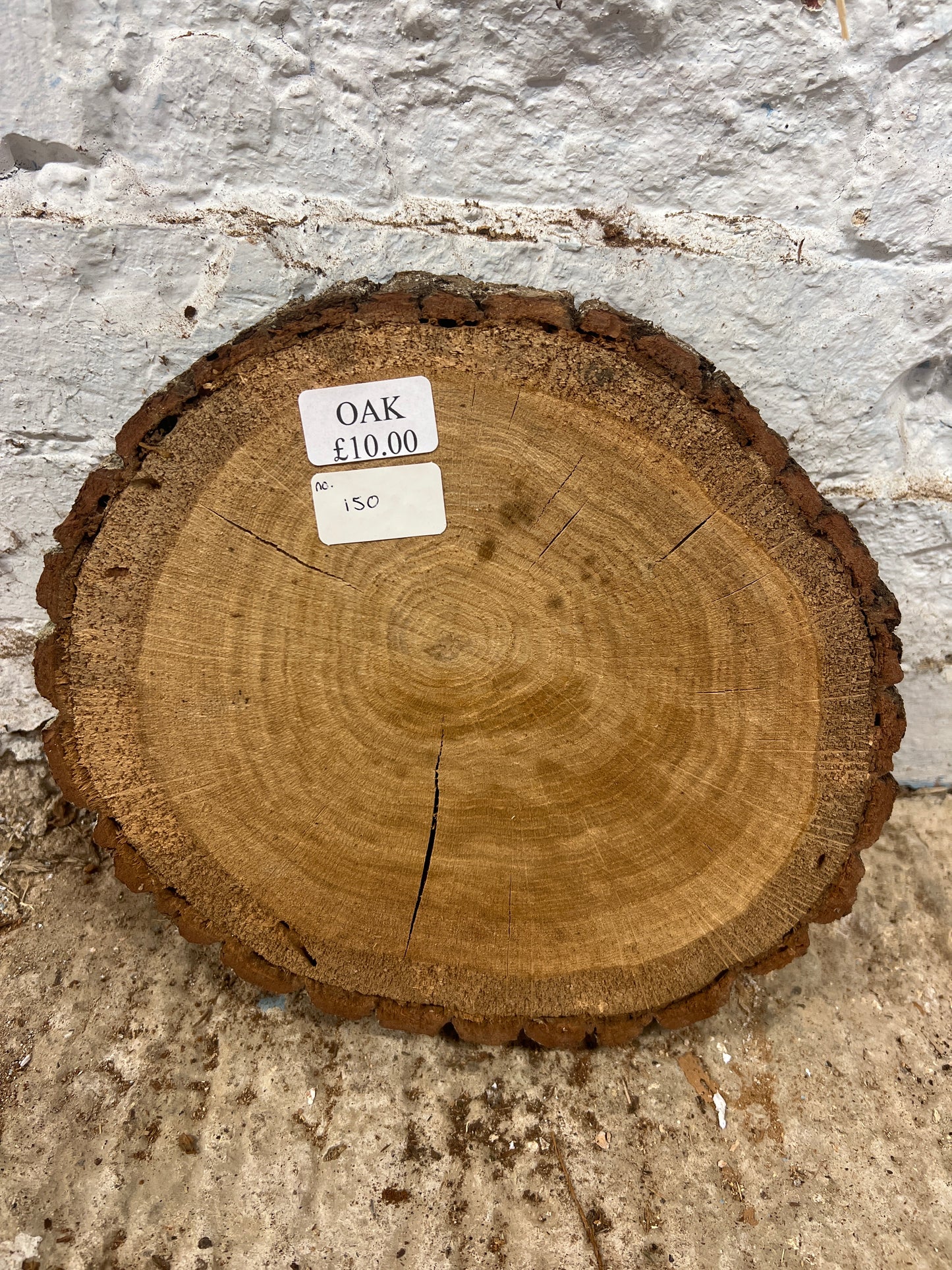 Oak No 150 - 270x240x50mm Sawn