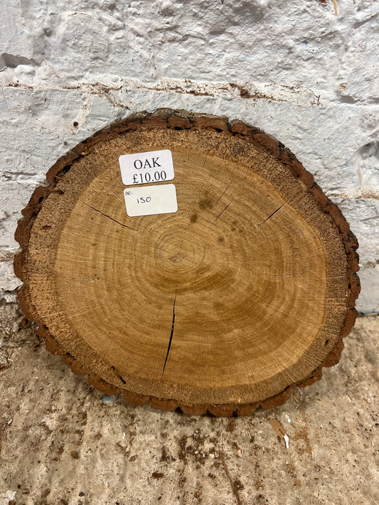 Oak No 150 - 270x240x50mm Sawn