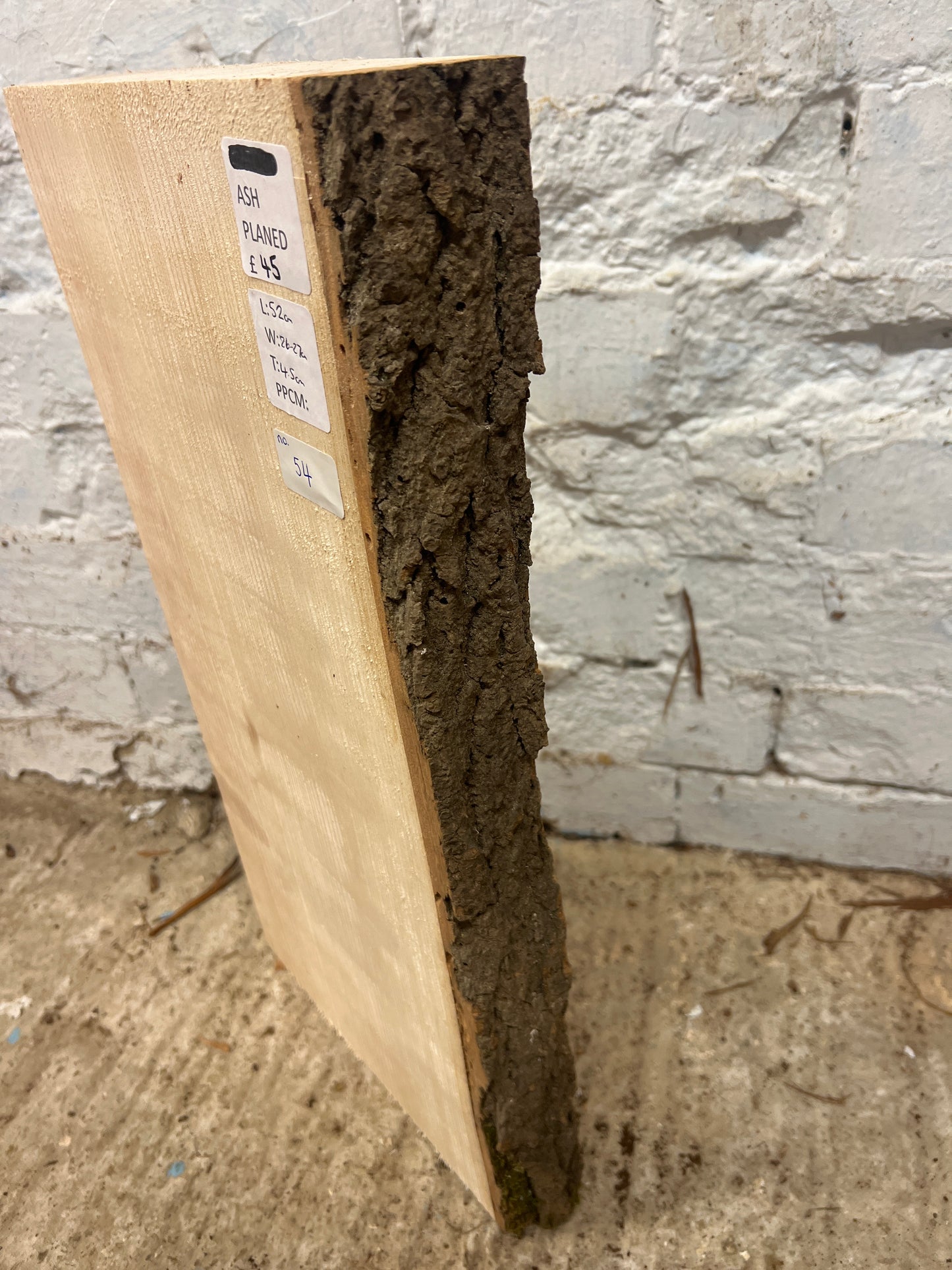 Ash No 54 - 520x260-270x45mm Planed