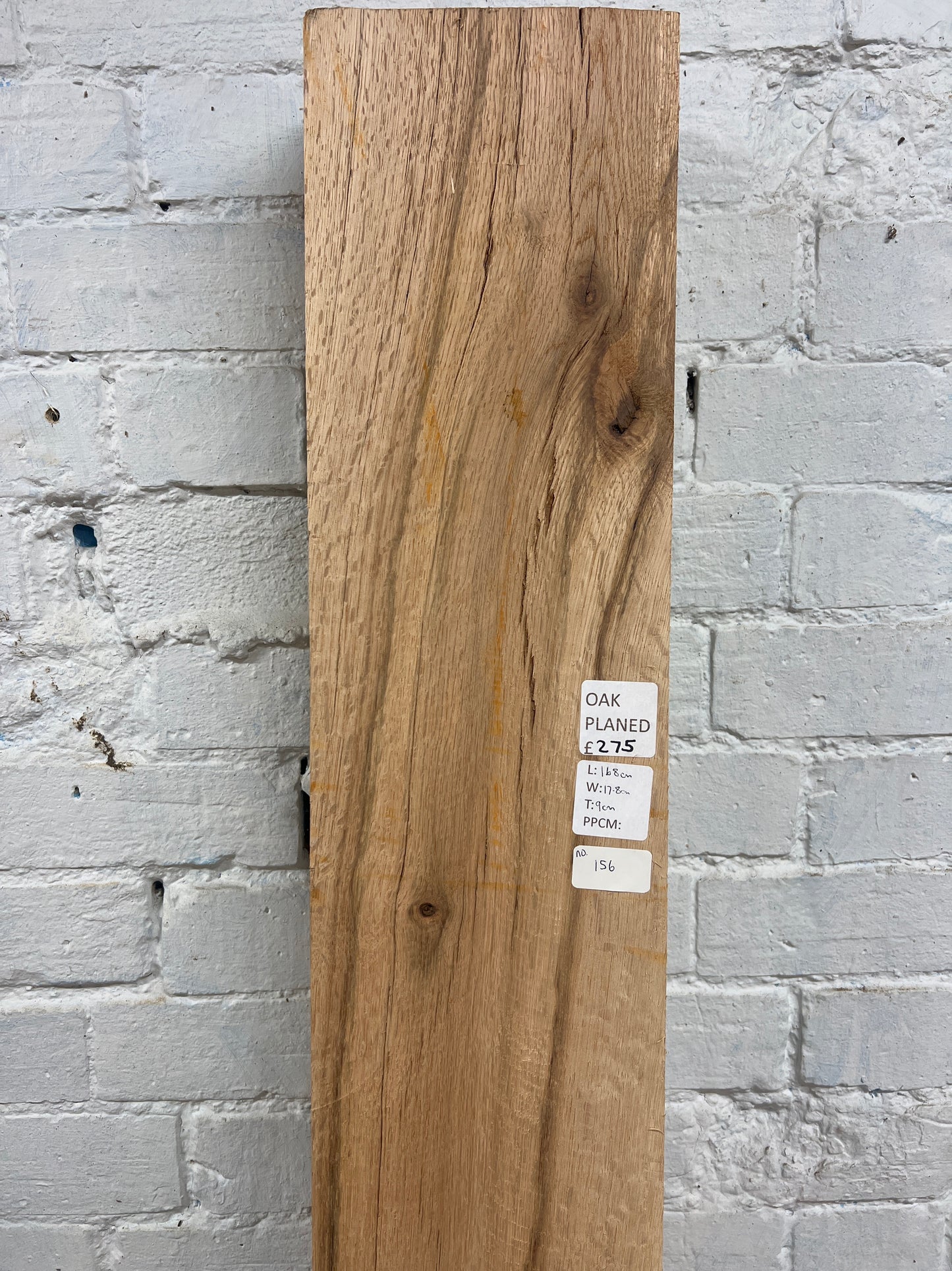 Oak No 156 - 1680x178x90mm Planed