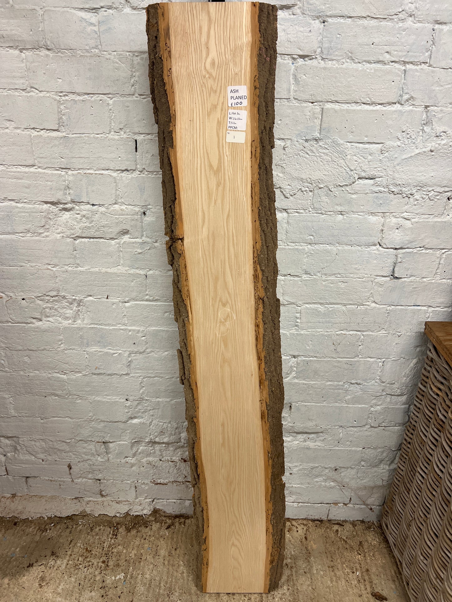 Ash No 1 - 1465x240-250x32mm Planed