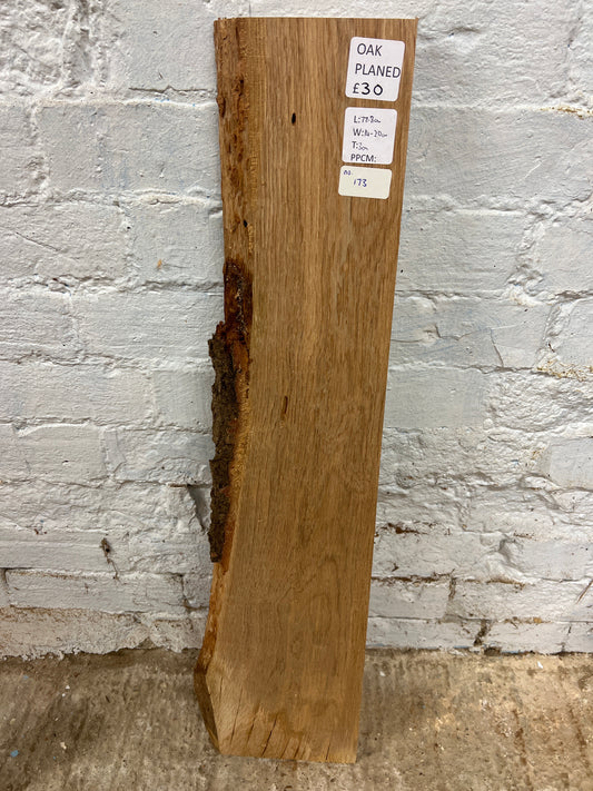 Oak No 173 - 788x140-200x30mm Planed