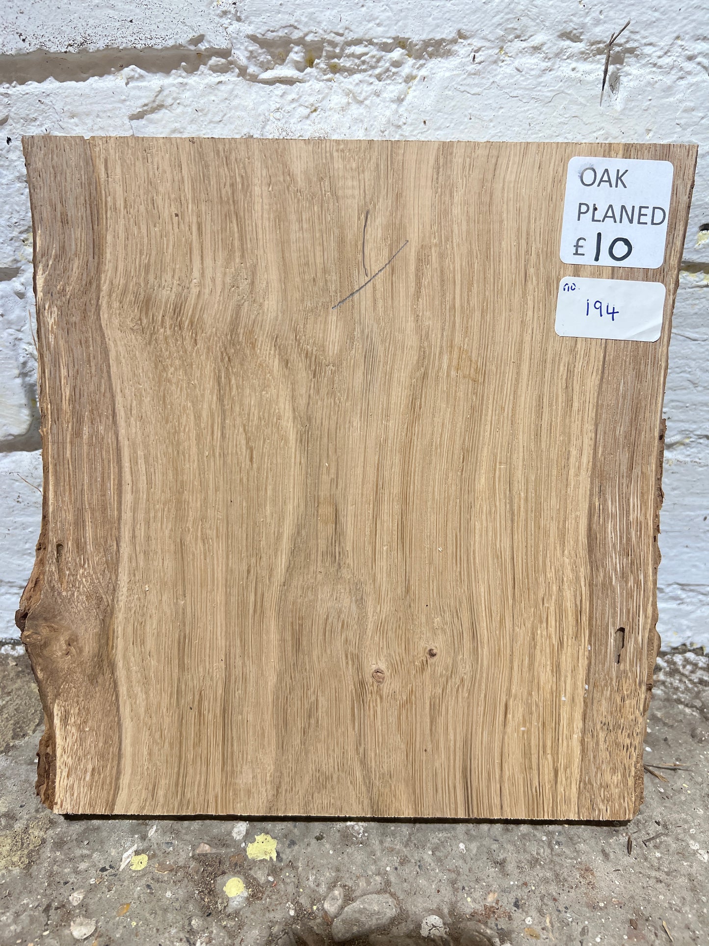 Oak No 194 - 260x260x30mm Planed