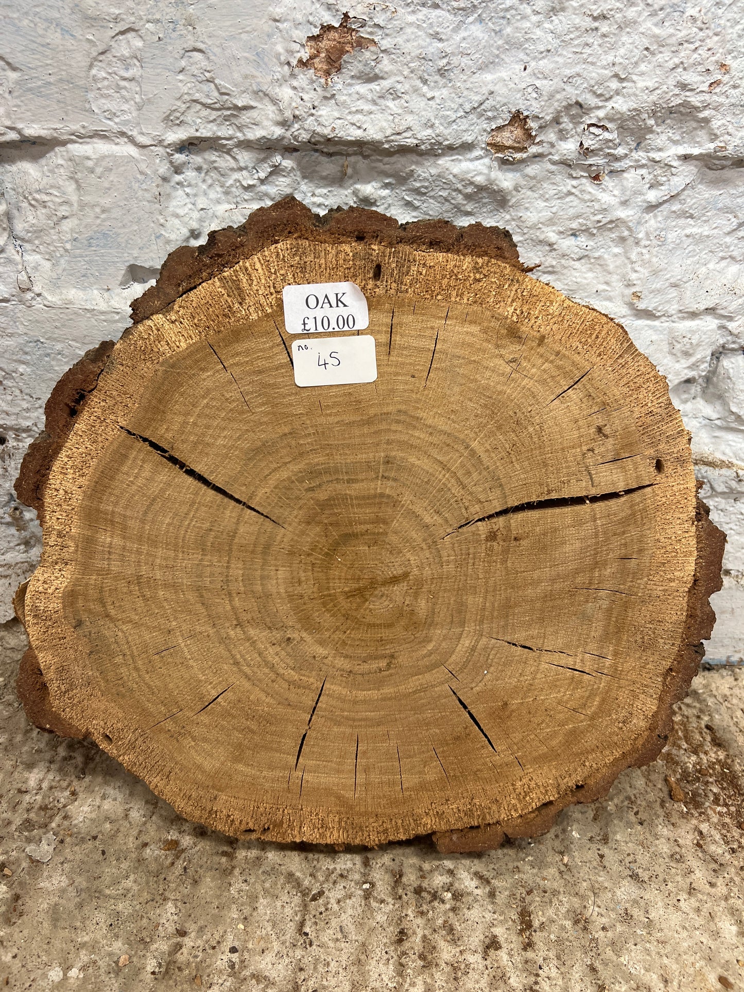 Oak No 45 - 330x300x50mm Sawn
