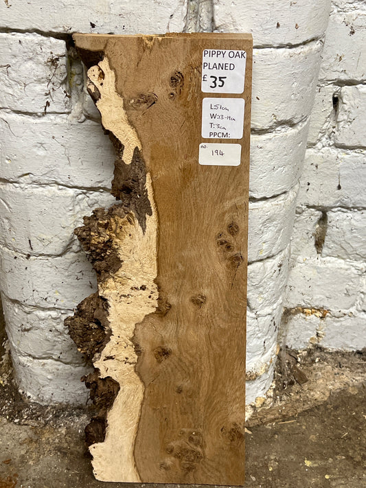 Oak No 194 - 510x130-190x30mm Planed
