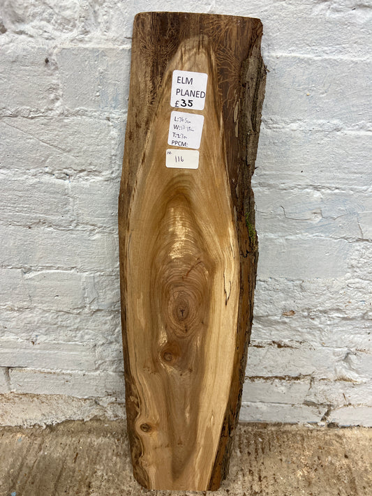 Elm No 116 - 765x130-190x27mm Planed