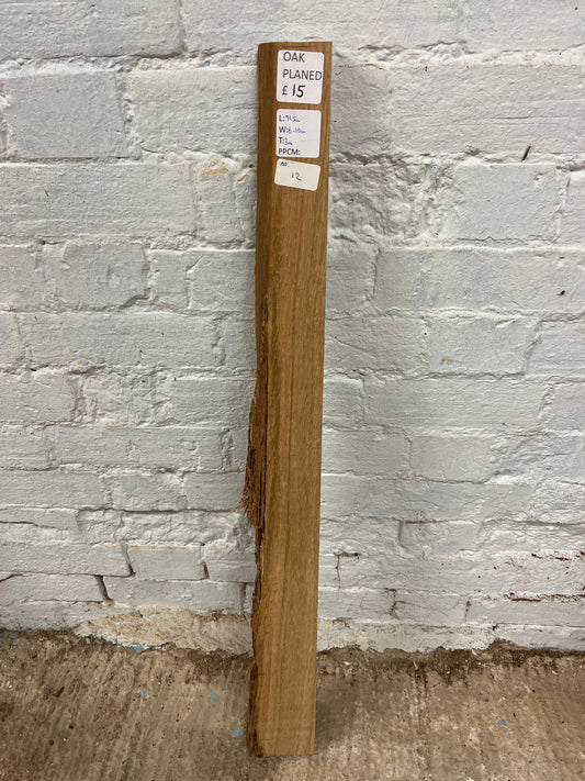 Oak No 12 - 915x60-100x30mm Planed