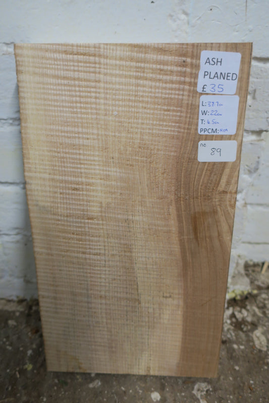 Ash No 89- 387x220x45mm Planed