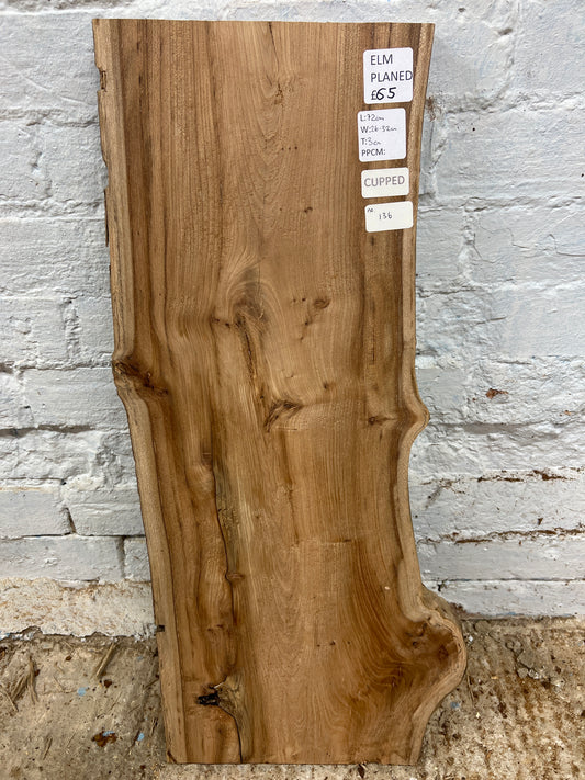 Elm No 136 - 720x260-320x30mm Planed